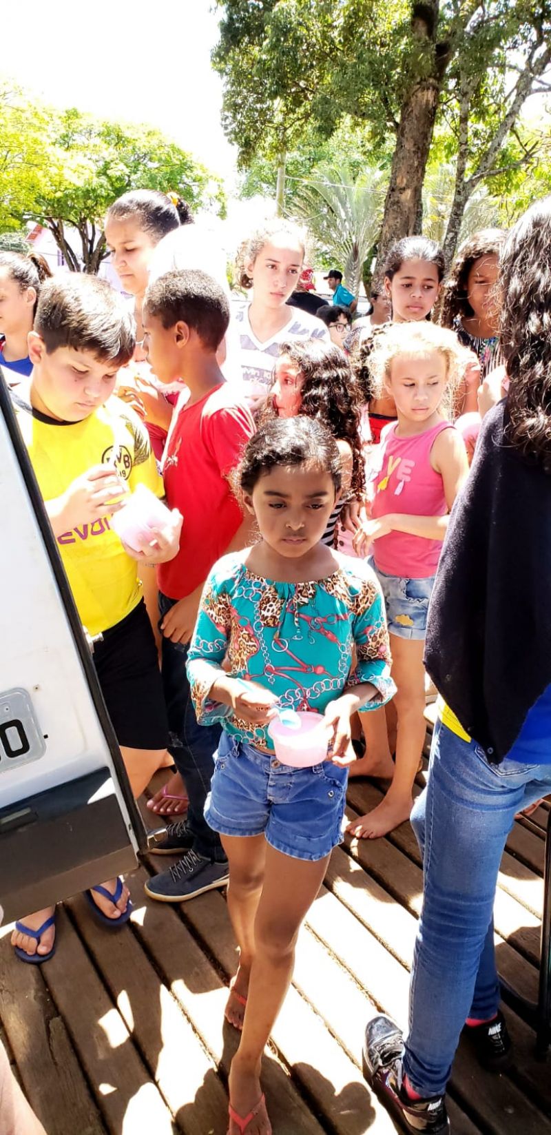 Dia das Crianças é comemorado com “Rua do Lazer” na Praça.